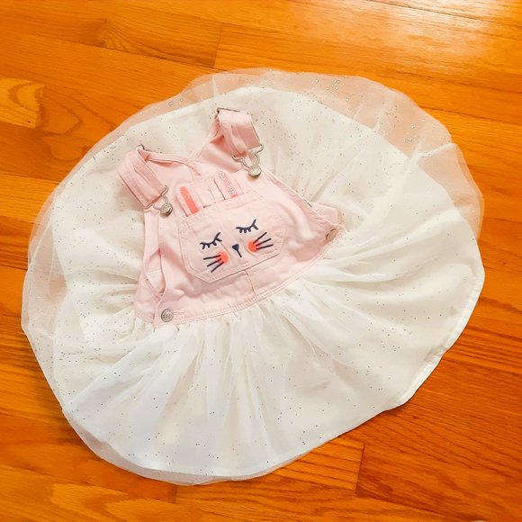 Oshkosh B'gosh Overall Bunny Jumper Dress - Picture 5 of 15